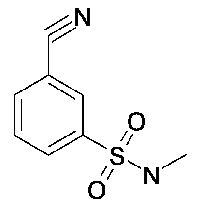 3-Cyano-N-methyl-benzenesulfonamide