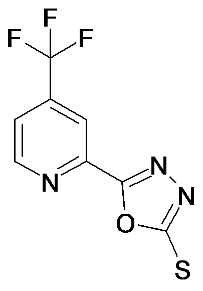 5-(4-Trifluoromethyl-pyridin-2-yl)-[1,3,4]oxadiazole-2-thiol