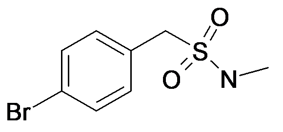 C-(4-Bromo-phenyl)-N-methyl-methanesulfonamide