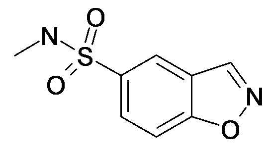 Benzo[d]isoxazole-5-sulfonic acid methylamide
