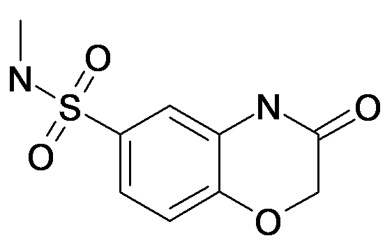 3-Oxo-3,4-dihydro-2H-benzo[1,4]oxazine-6-sulfonic acid methylamide