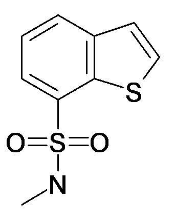 Benzo[b]thiophene-7-sulfonic acid methylamide