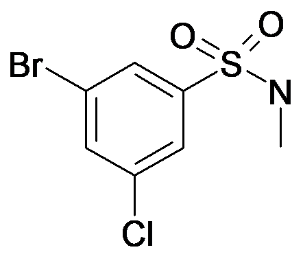 3-Bromo-5-chloro-N-methyl-benzenesulfonamide