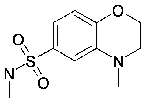 4-Methyl-3,4-dihydro-2H-benzo[1,4]oxazine-6-sulfonic acid methylamide