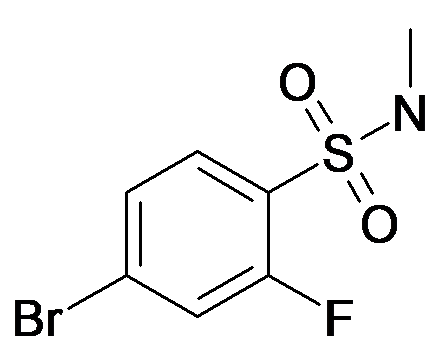 4-Bromo-2-fluoro-N-methyl-benzenesulfonamide