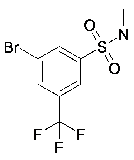 3-Bromo-N-methyl-5-trifluoromethyl-benzenesulfonamide