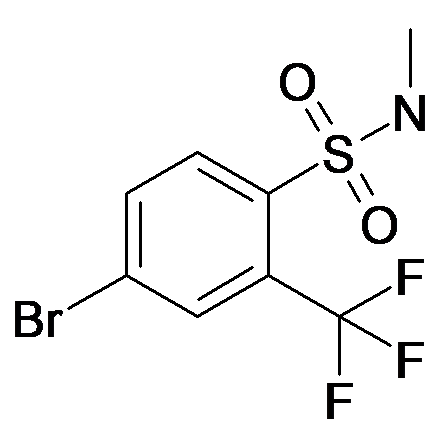 4-Bromo-N-methyl-2-trifluoromethyl-benzenesulfonamide