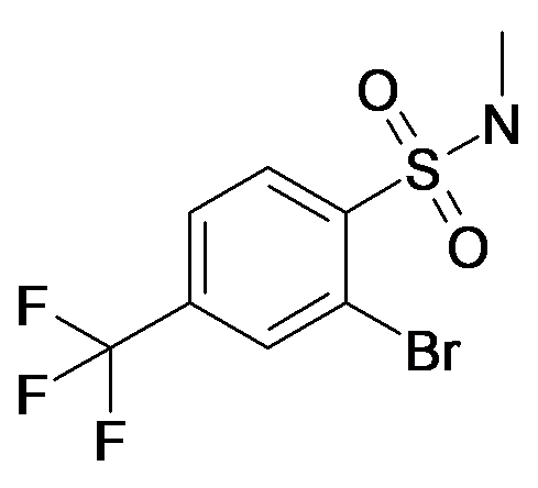 2-Bromo-N-methyl-4-trifluoromethyl-benzenesulfonamide
