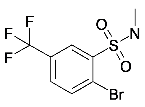 2-Bromo-N-methyl-5-trifluoromethyl-benzenesulfonamide