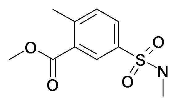 2-Methyl-5-methylsulfamoyl-benzoic acid methyl ester