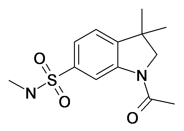 1-Acetyl-3,3-dimethyl-2,3-dihydro-1H-indole-6-sulfonic acid methylamide