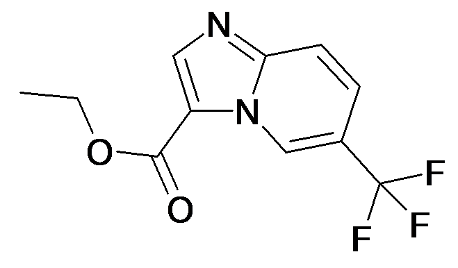 6-Trifluoromethyl-imidazo[1,2-a]pyridine-3-carboxylic acid ethyl ester