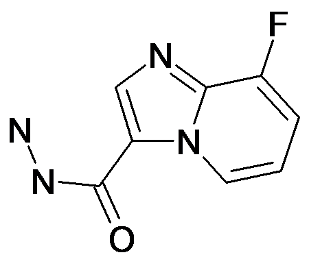 8-Fluoro-imidazo[1,2-a]pyridine-3-carboxylic acid hydrazide