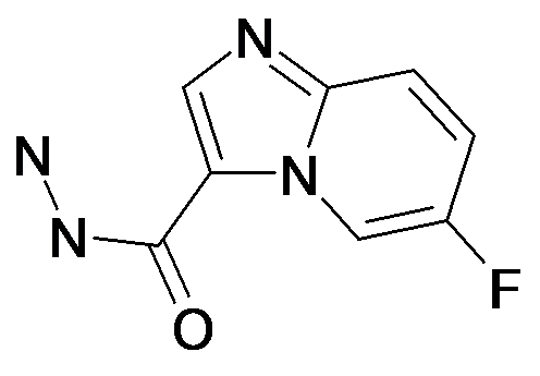 6-Fluoro-imidazo[1,2-a]pyridine-3-carboxylic acid hydrazide