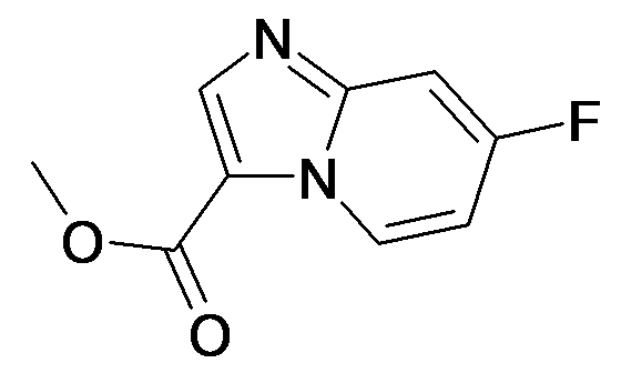 7-Fluoro-imidazo[1,2-a]pyridine-3-carboxylic acid methyl ester