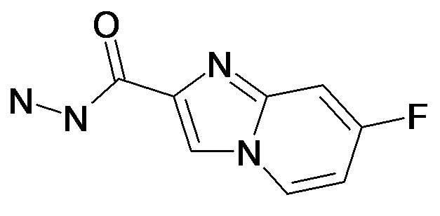 7-Fluoro-imidazo[1,2-a]pyridine-2-carboxylic acid hydrazide