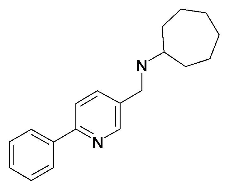 Cycloheptyl-(6-phenyl-pyridin-3-ylmethyl)-amine