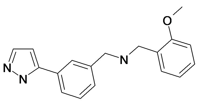(2-Methoxy-benzyl)-[3-(2H-pyrazol-3-yl)-benzyl]-amine