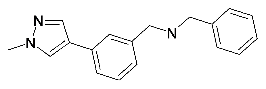 Benzyl-[3-(1-methyl-1H-pyrazol-4-yl)-benzyl]-amine
