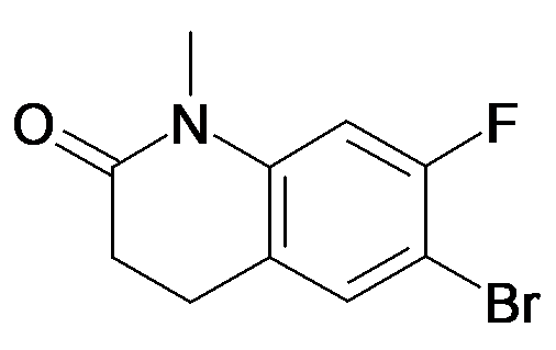 6-Bromo-7-fluoro-1-methyl-3,4-dihydro-1H-quinolin-2-one