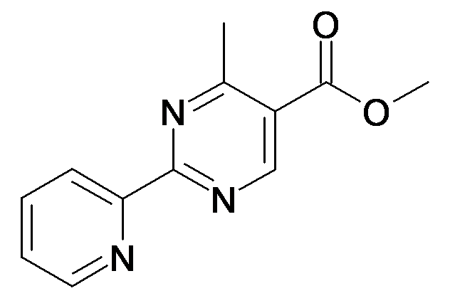 4-Methyl-2-pyridin-2-yl-pyrimidine-5-carboxylic acid methyl ester