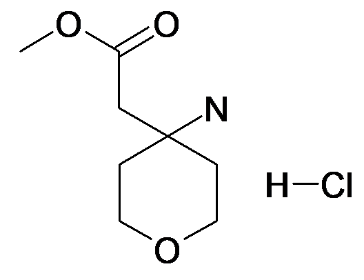(4-Amino-tetrahydro-pyran-4-yl)-acetic acid methyl ester; hydrochloride