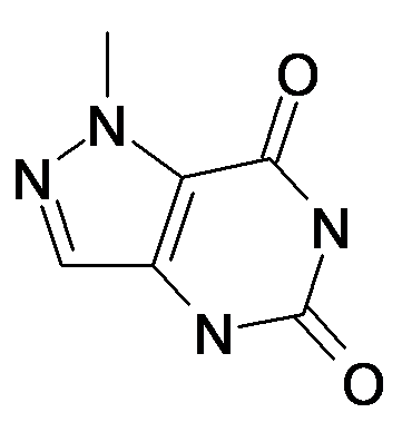 1-Methyl-1,4-dihydro-pyrazolo[4,3-d]pyrimidine-5,7-dione