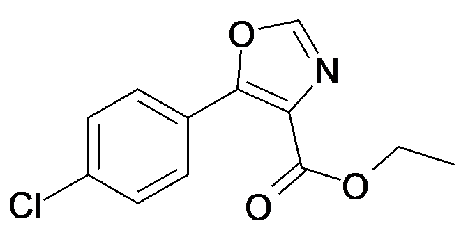 5-(4-Chloro-phenyl)-oxazole-4-carboxylic acid ethyl ester