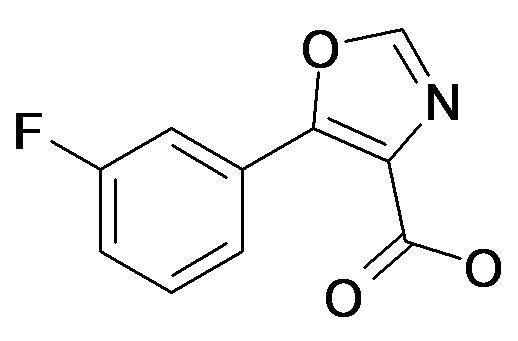 5-(3-Fluoro-phenyl)-oxazole-4-carboxylic acid