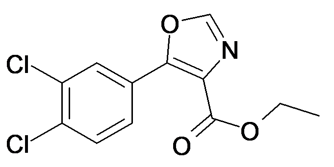 5-(3,4-Dichloro-phenyl)-oxazole-4-carboxylic acid ethyl ester