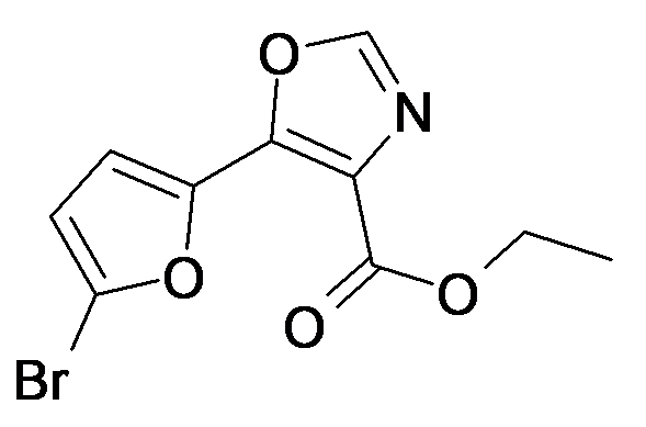 5-(5-Bromo-furan-2-yl)-oxazole-4-carboxylic acid ethyl ester
