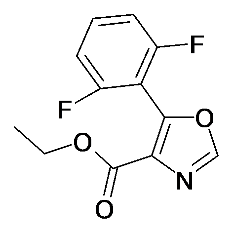 5-(2,6-Difluoro-phenyl)-oxazole-4-carboxylic acid ethyl ester