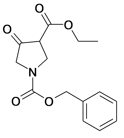 4-Oxo-pyrrolidine-1,3-dicarboxylic acid 1-benzyl ester 3-ethyl ester