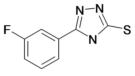 5-(3-Fluoro-phenyl)-4H-[1,2,4]triazole-3-thiol