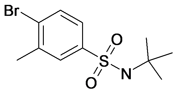 4-Bromo-N-tert-butyl-3-methyl-benzenesulfonamide