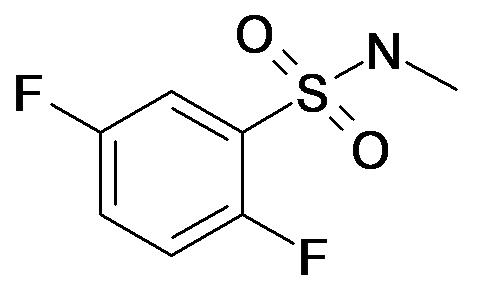2,5-Difluoro-N-methyl-benzenesulfonamide
