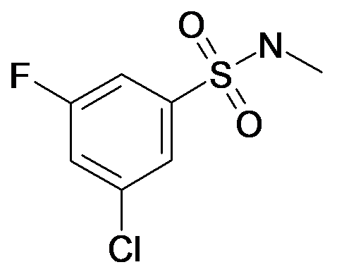 3-Chloro-5-fluoro-N-methyl-benzenesulfonamide