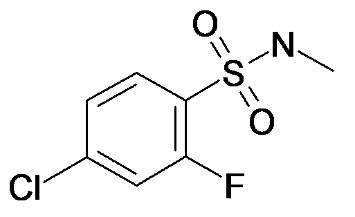4-Chloro-2-fluoro-N-methyl-benzenesulfonamide