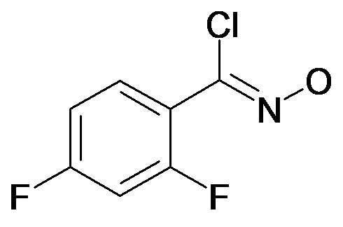 2,4-Difluoro-N-hydroxybenzenecarboximidoyl chloride
