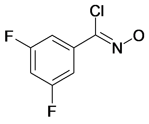 3,5-Difluoro-N-hydroxybenzenecarboximidoyl chloride