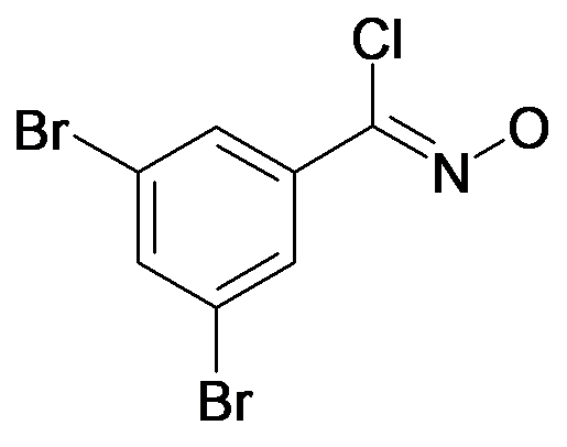 3,5-Dibromo-N-hydroxybenzene-1-carbonimidoyl chloride