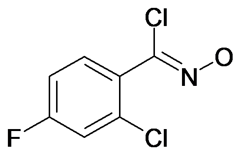2-Chloro-4-fluoro-N-hydroxybenzenecarboximidoyl chloride