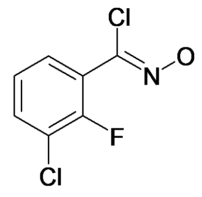 3-Chloro-2-fluoro-N-hydroxybenzenecarboximidoyl chloride