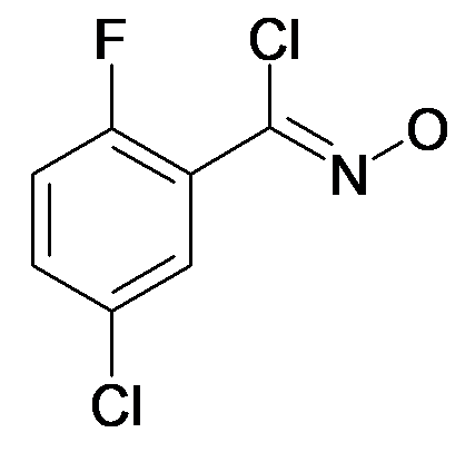 5-Chloro-2-fluoro-N-hydroxybenzenecarboximidoyl chloride