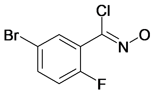 5-Bromo-2-fluoro-N-hydroxybenzenecarboximidoyl chloride