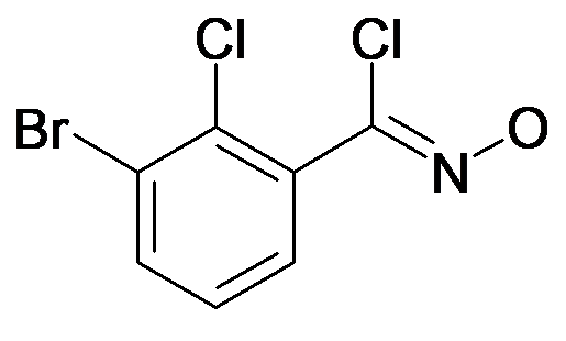 3-Bromo-2-chloro-N-hydroxybenzenecarboximidoyl chloride