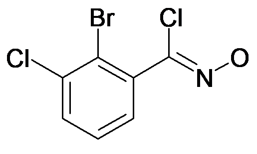 2-Bromo-3-chloro-N-hydroxybenzenecarboximidoyl chloride