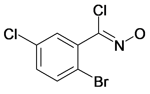 2-Bromo-5-chloro-N-hydroxybenzenecarboximidoyl chloride