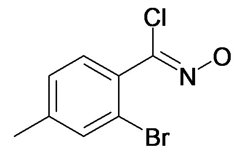 2-Bromo-4-methyl-N-hydroxybenzenecarboximidoyl chloride