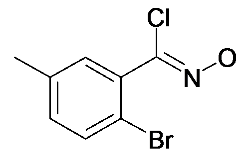 2-Bromo-5-methyl-N-hydroxybenzenecarboximidoyl chloride